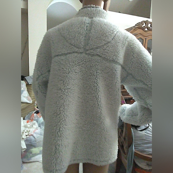 MUSHY GUSHY Cozy Pink Sherpa Pullover Jackets (2 AVAILABLE) BY BLUE STAR W ZIP - Picture 11 of 16